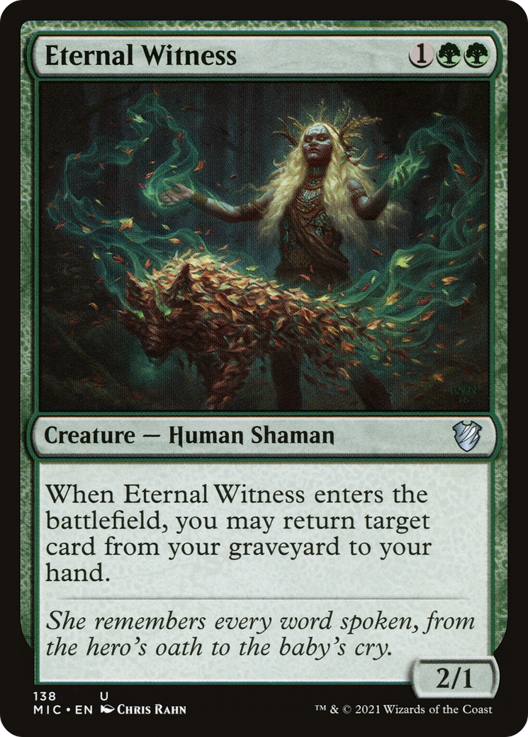 Eternal Witness (MIC-138) [Midnight Hunt Commander]