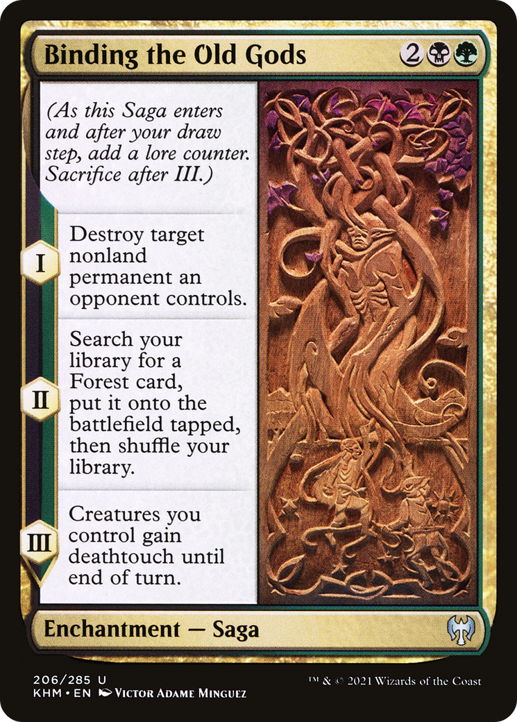 Binding the Old Gods (KHM-206) [Kaldheim]