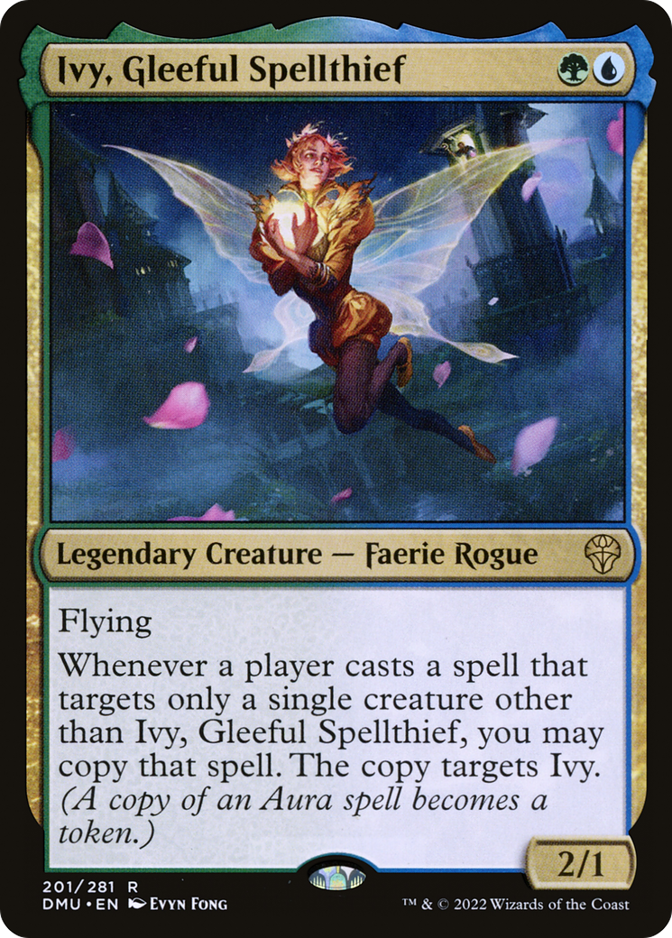 Ivy, Gleeful Spellthief (DMU-201) [Dominaria United]