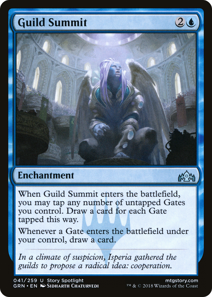 Guild Summit (GRN-041) [Guilds of Ravnica] Foil