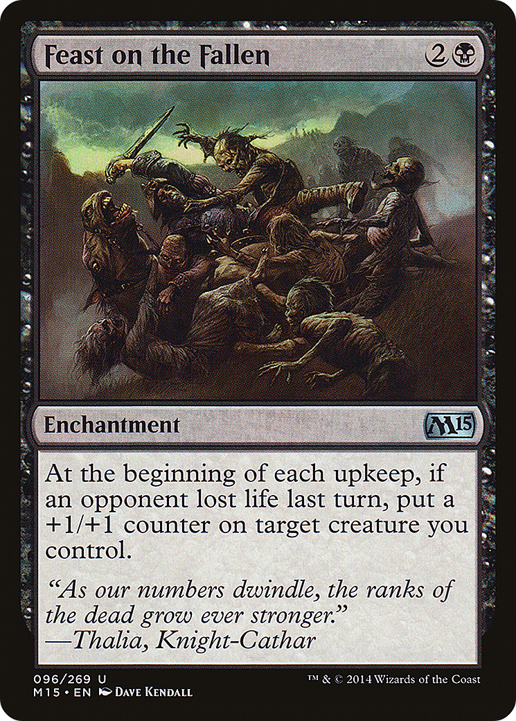 Feast on the Fallen (M15-096) [Magic 2015] Foil