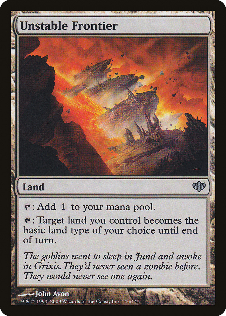 Unstable Frontier (CON-145) [Conflux]