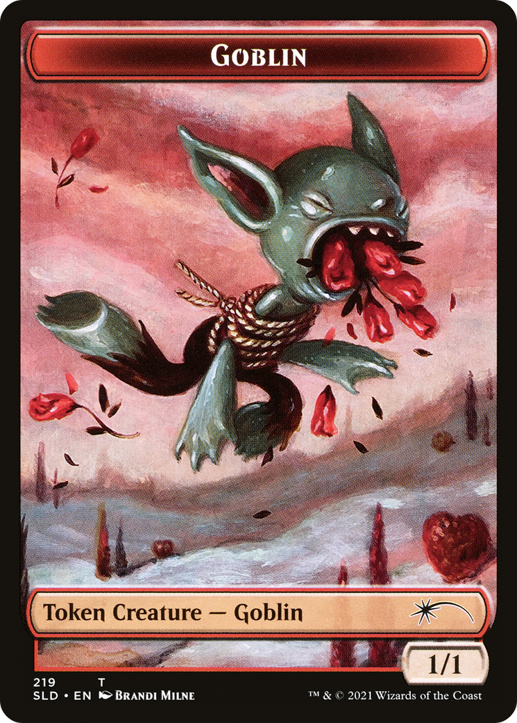 Goblin Token (SLD-219) [Secret Lair Drop] Foil