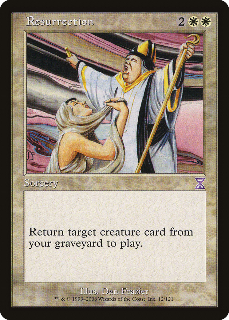 Resurrection (TSB-012) [Time Spiral Timeshifted] Foil