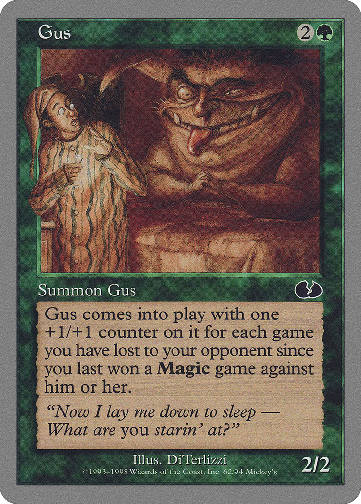 Gus (UGL-062) [Unglued]