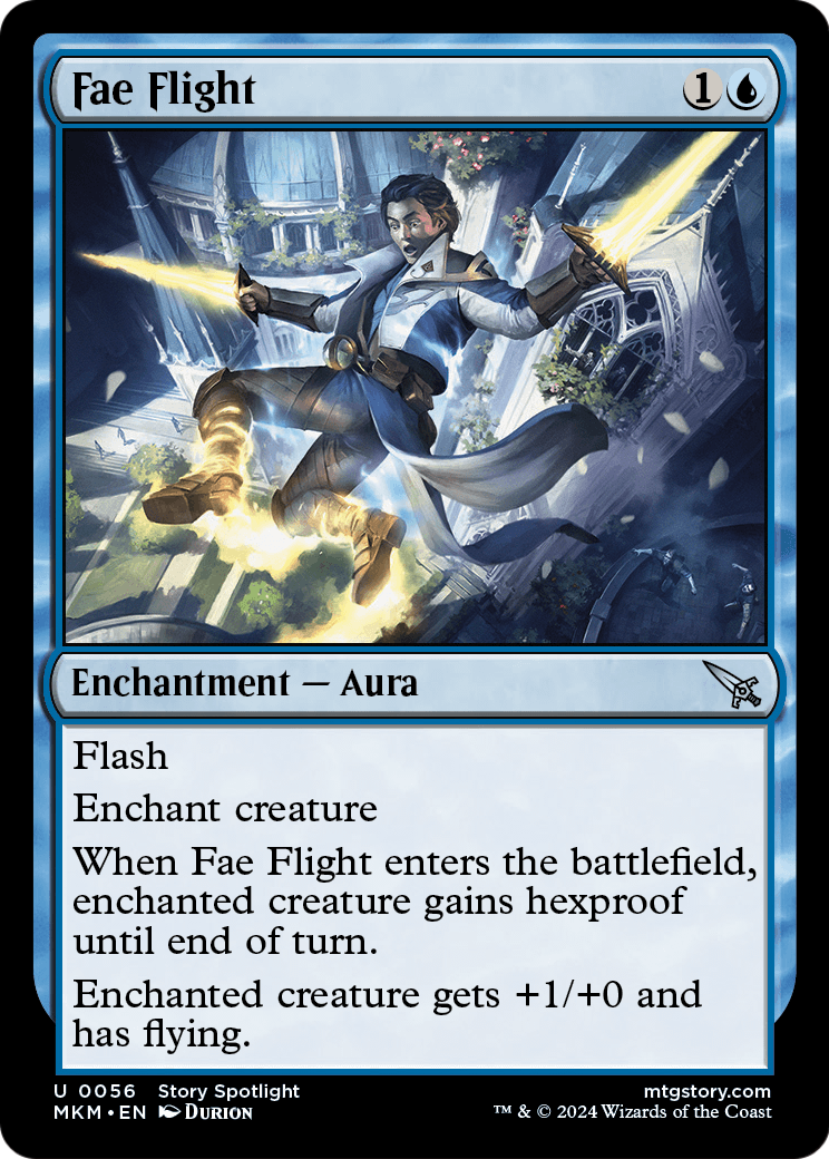 Fae Flight - Foil [Murders at Karlov Manor]
