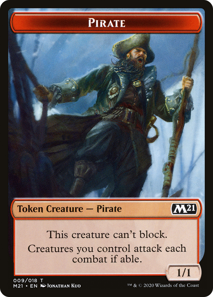 Pirate (TM21-009) [Core Set 2021 Tokens]