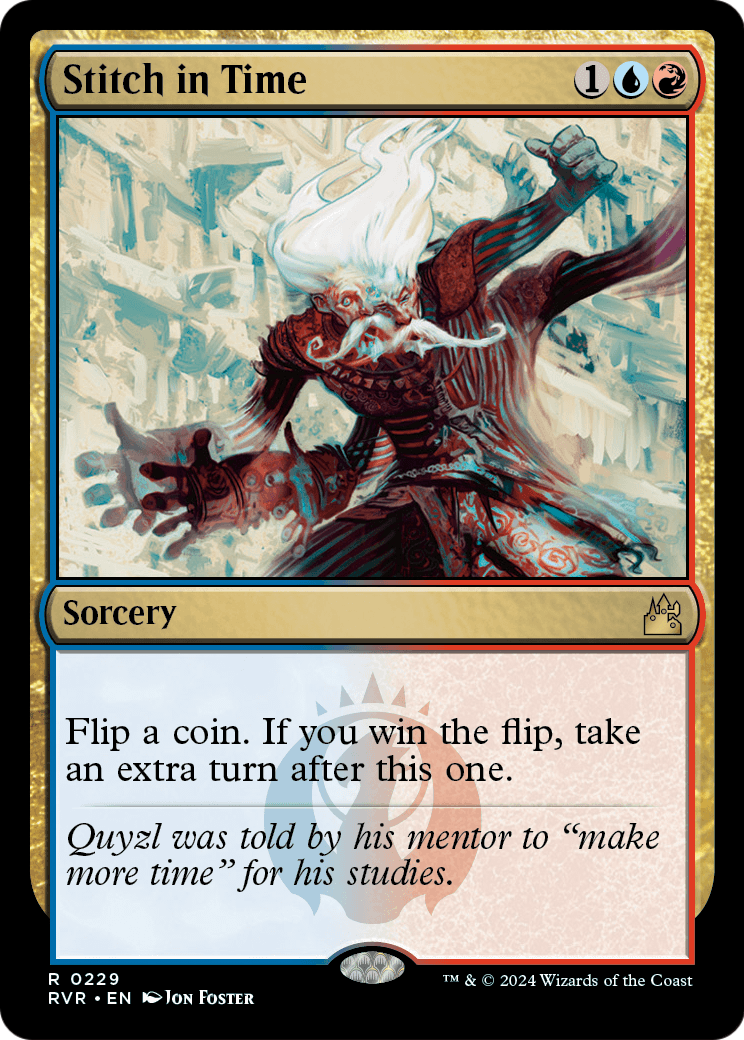 Stitch in Time (RVR-229) [Ravnica Remastered] Foil