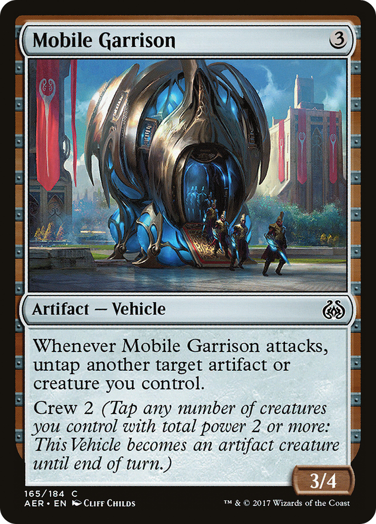 Mobile Garrison (AER-165) [Aether Revolt]