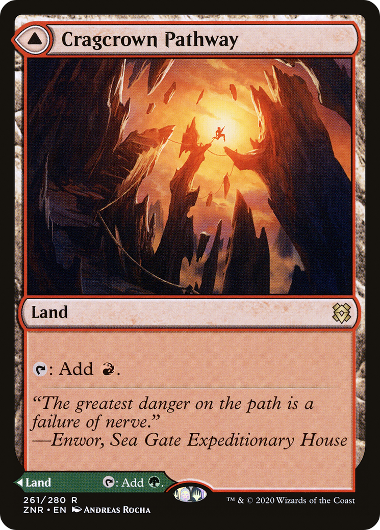 Cragcrown Pathway (ZNR-261) [Zendikar Rising]
