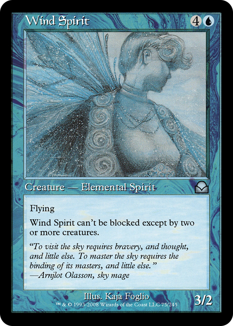 Wind Spirit (ME2-075) [Masters Edition II] Foil