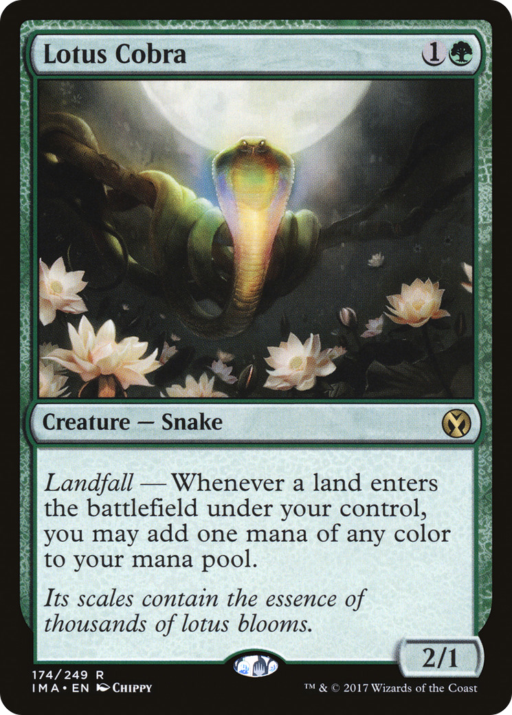 Lotus Cobra (IMA-174) [Iconic Masters] Foil