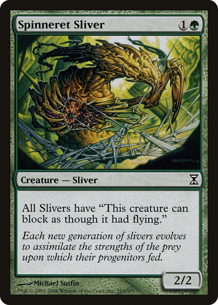 Spinneret Sliver (TSP-219) [Time Spiral] Foil