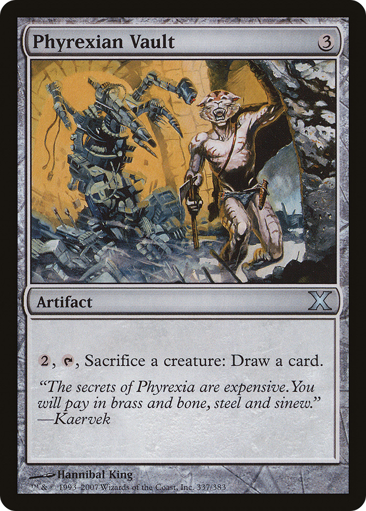 Phyrexian Vault (10E-337) [Tenth Edition] Foil
