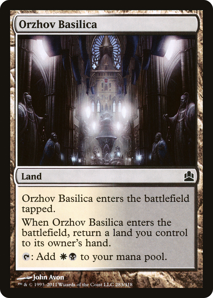 Orzhov Basilica (CMD-283) [Commander 2011]