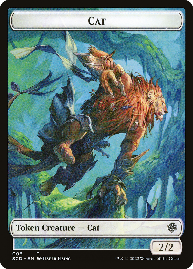Cat (TSCD-003) [Starter Commander Deck Tokens]