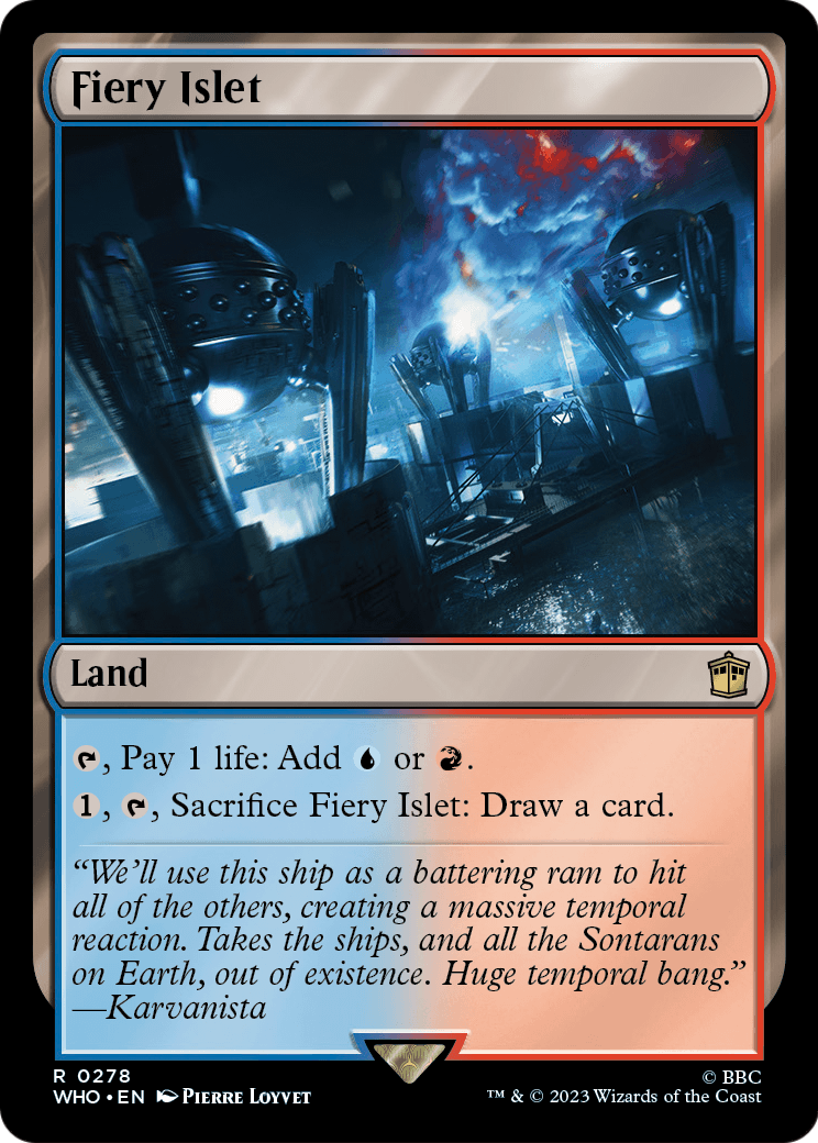 Fiery Islet (WHO-278) [Doctor Who] Foil