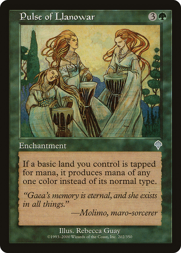Pulse of Llanowar (INV-202) [Invasion] Foil