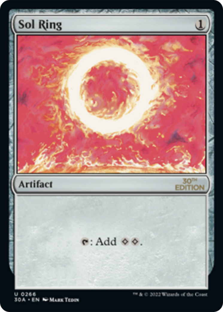 Sol Ring (30A-266) [30th Anniversary Edition]