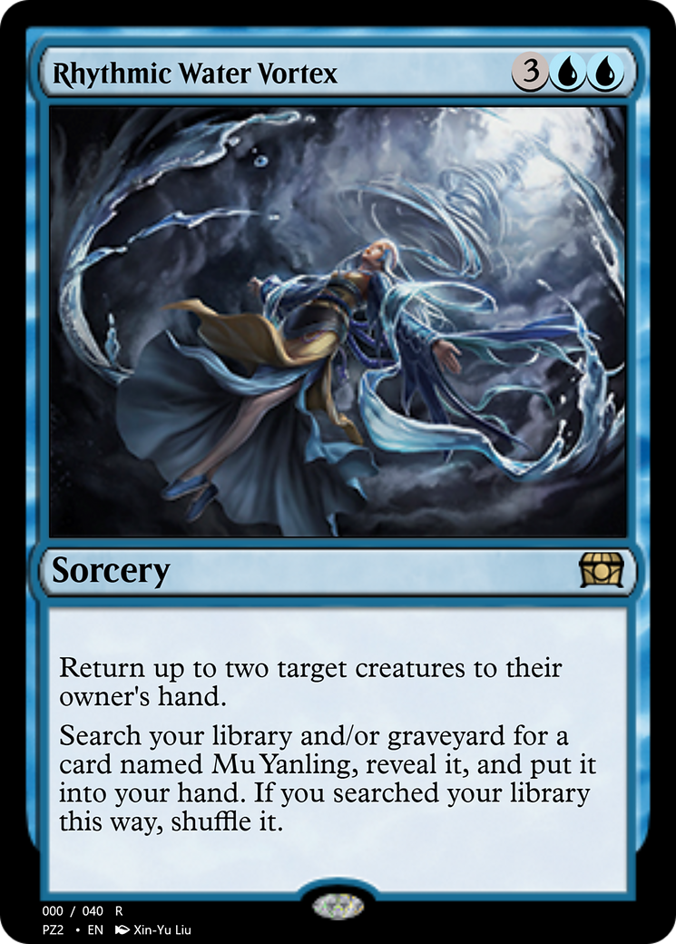 Rhythmic Water Vortex (PZ2-70839) [Treasure Chest] Foil