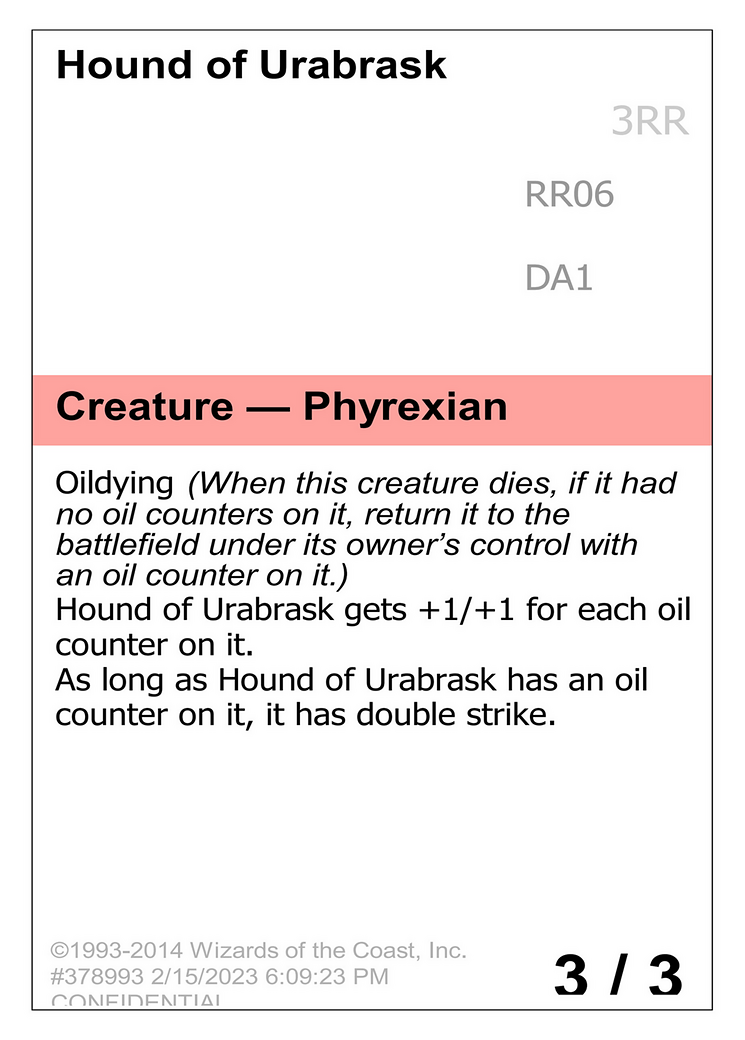 Hound of Urabrask (UNK-RR06) [Unknown Event]