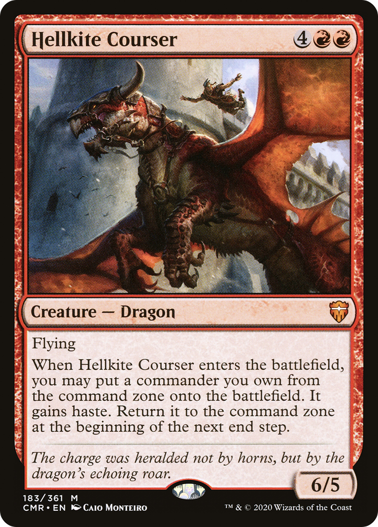 Hellkite Courser (CMR-183) [Commander Legends]