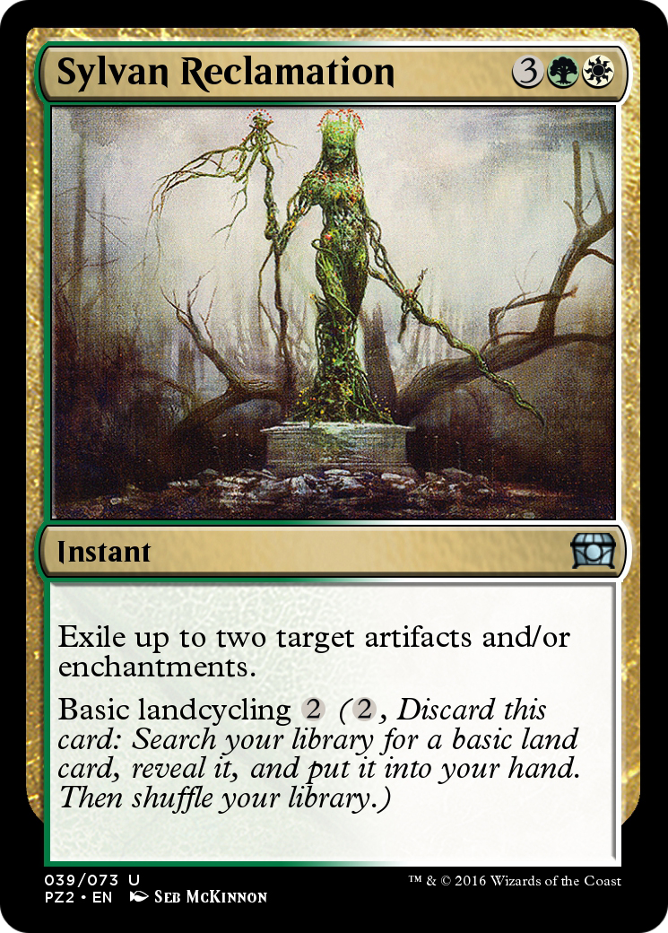 Sylvan Reclamation (PZ2-039) [Treasure Chest]