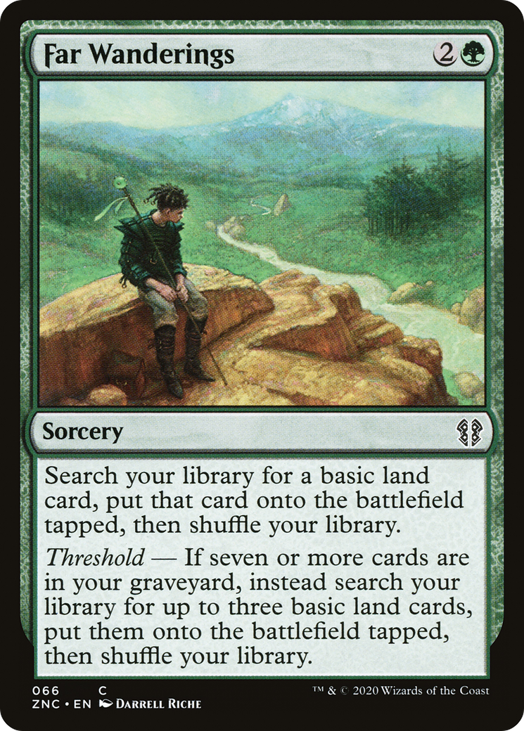 Far Wanderings (ZNC-066) [Zendikar Rising Commander]