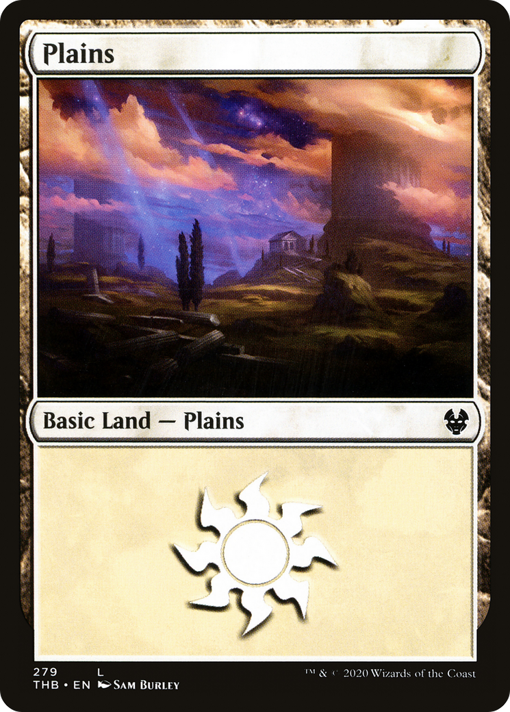 Plains (THB-279) [Theros Beyond Death] Foil