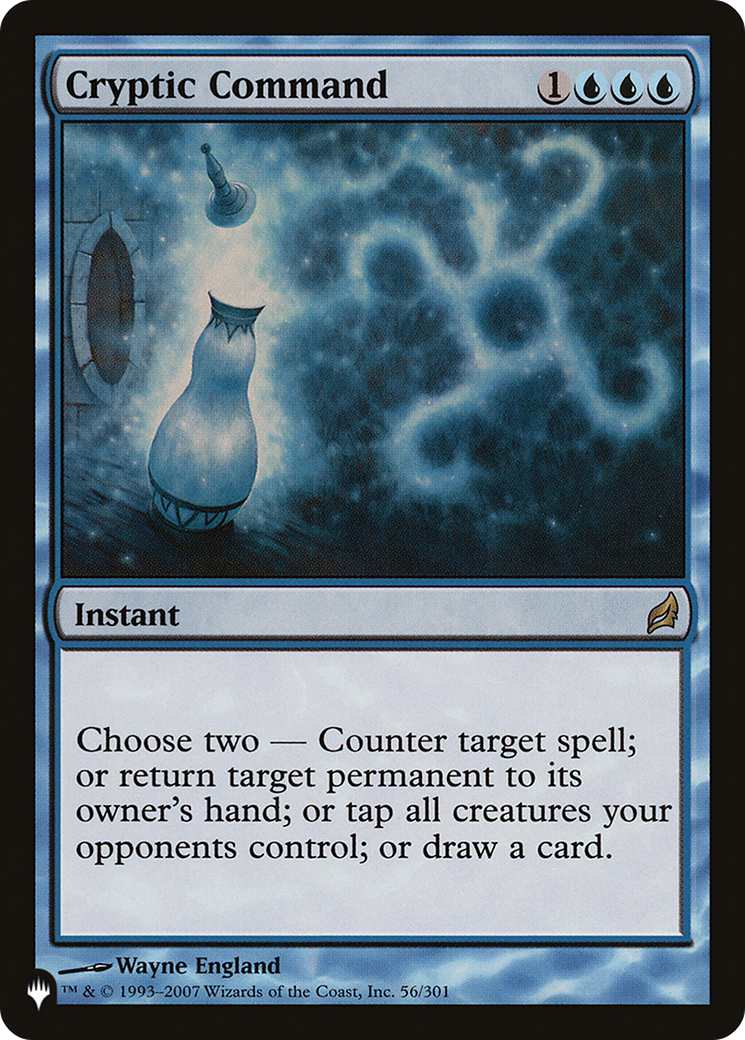 Cryptic Command (LIST-56/301) [The List]