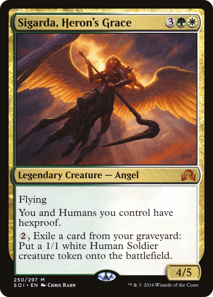 Sigarda, Heron's Grace (SOI-250) [Shadows over Innistrad]