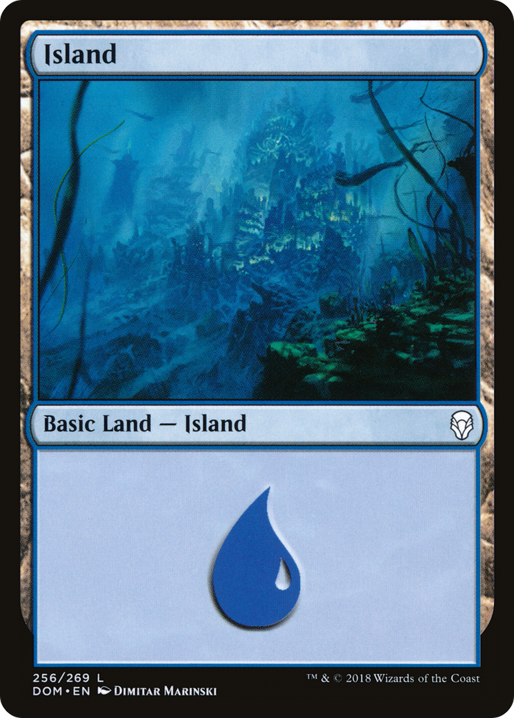 Island (DOM-256) [Dominaria]