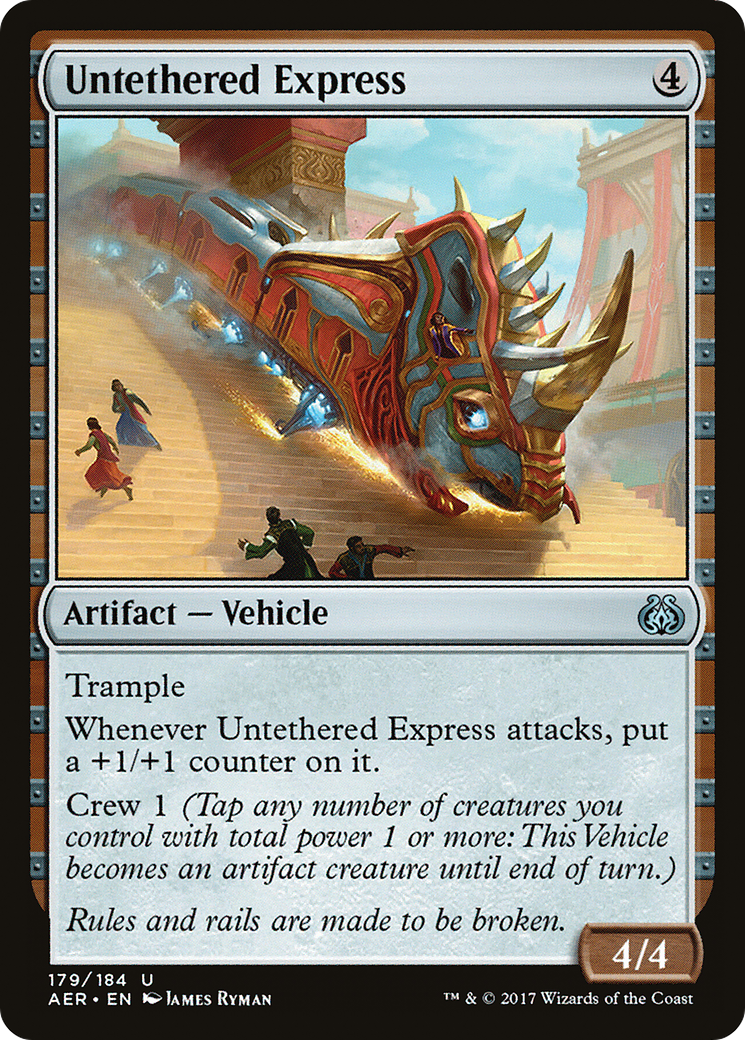 Untethered Express (AER-179) [Aether Revolt] Foil