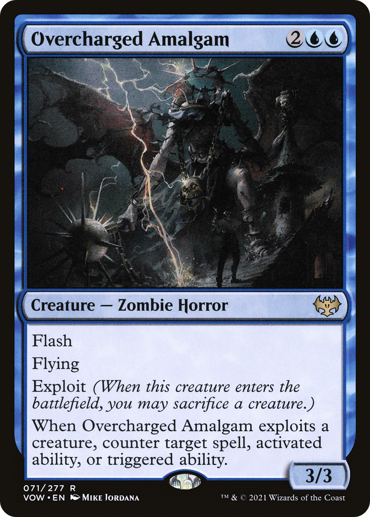 Overcharged Amalgam (VOW-071) [Innistrad: Crimson Vow] Foil