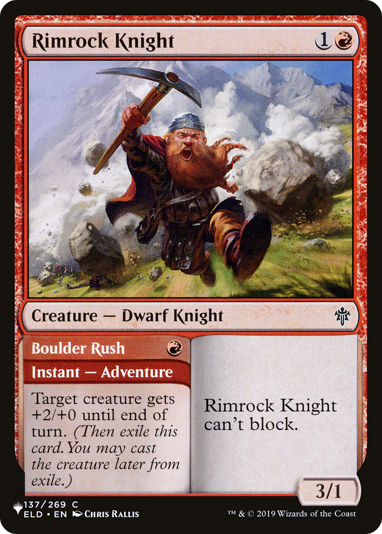 Rimrock Knight (LIST-137/269) [The List]