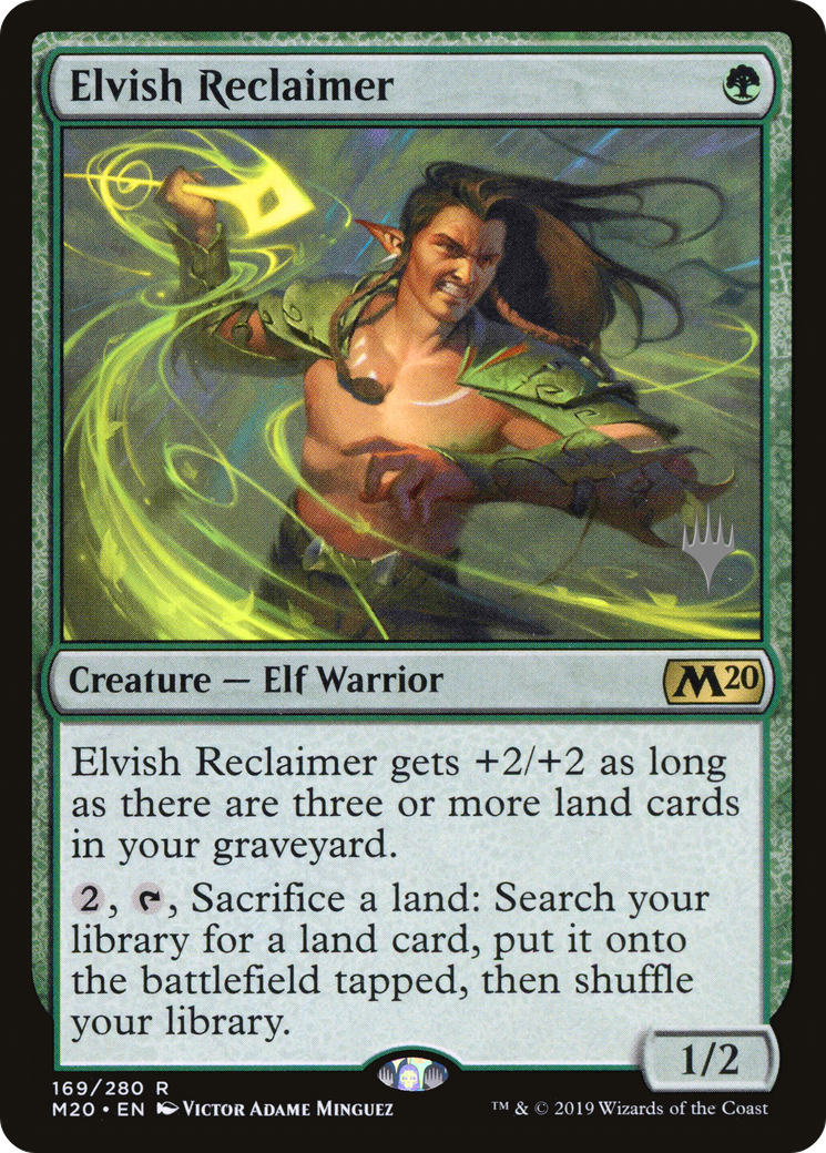 Elvish Reclaimer (PPM20-169) [Promo Pack: Core Set 2020 Promos]