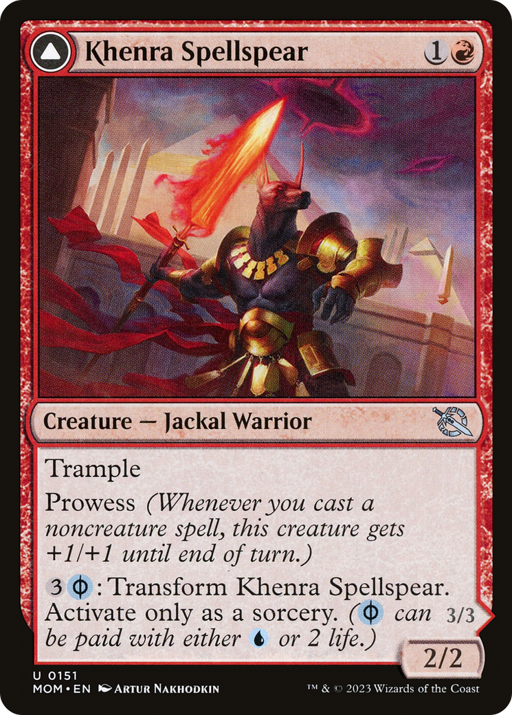 Khenra Spellspear (MOM-151) [March of the Machine]