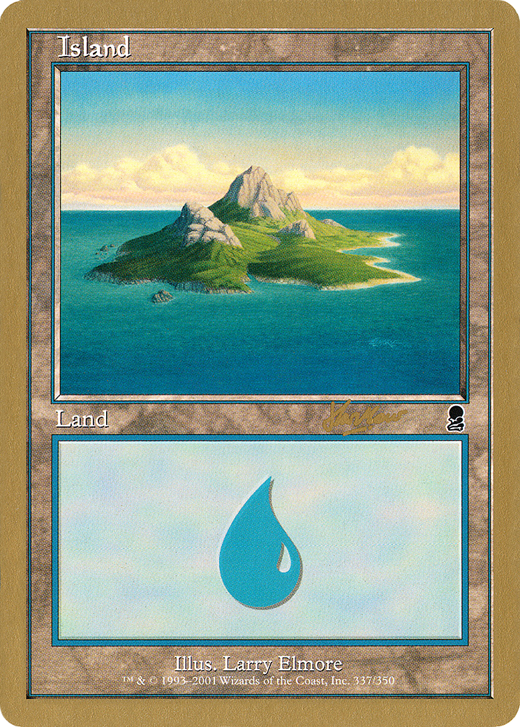 Island (337) - 2002 Sim Han How (ODY) [World Championship Decks 2002]