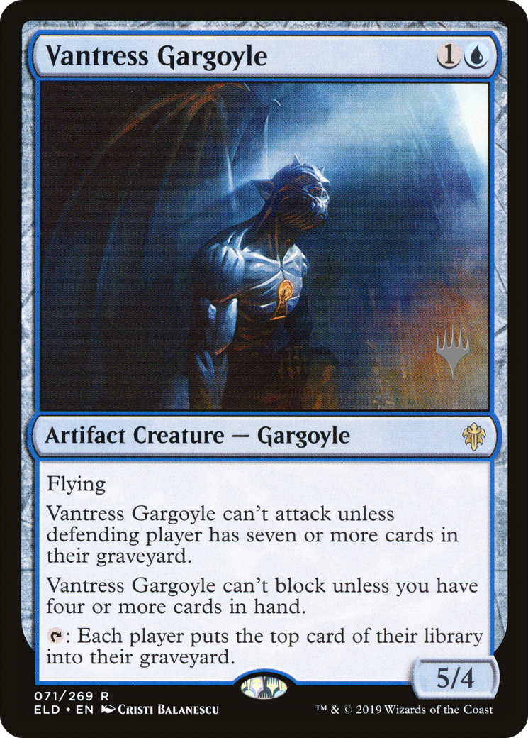Vantress Gargoyle (PPELD-071) [Promo Pack: Throne of Eldraine Promos]