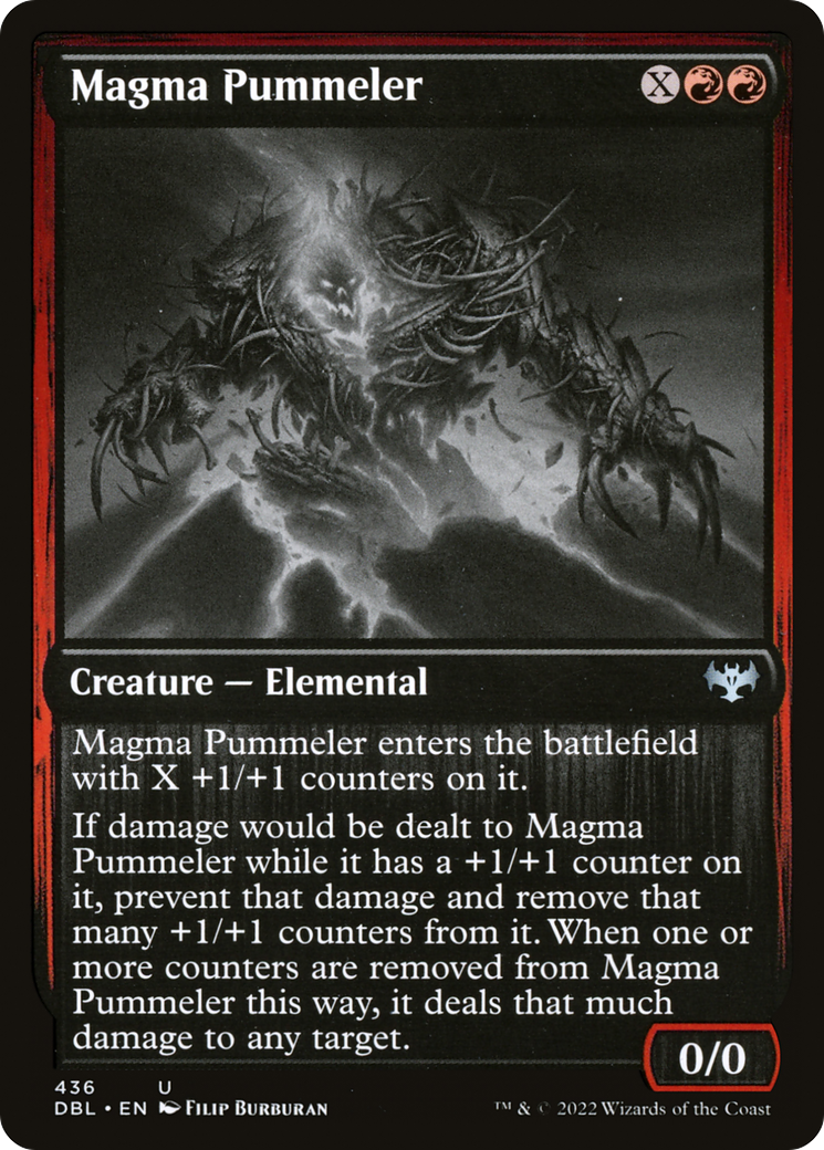 Magma Pummeler (DBL-436) [Innistrad: Double Feature] Foil
