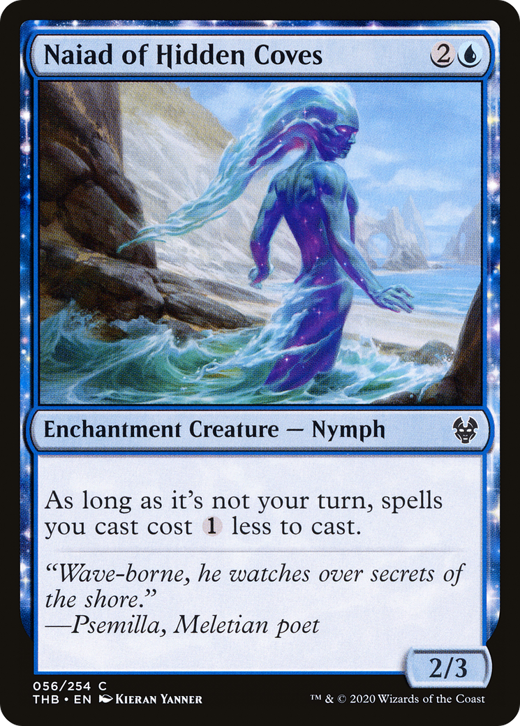 Naiad of Hidden Coves (THB-056) [Theros Beyond Death] Foil