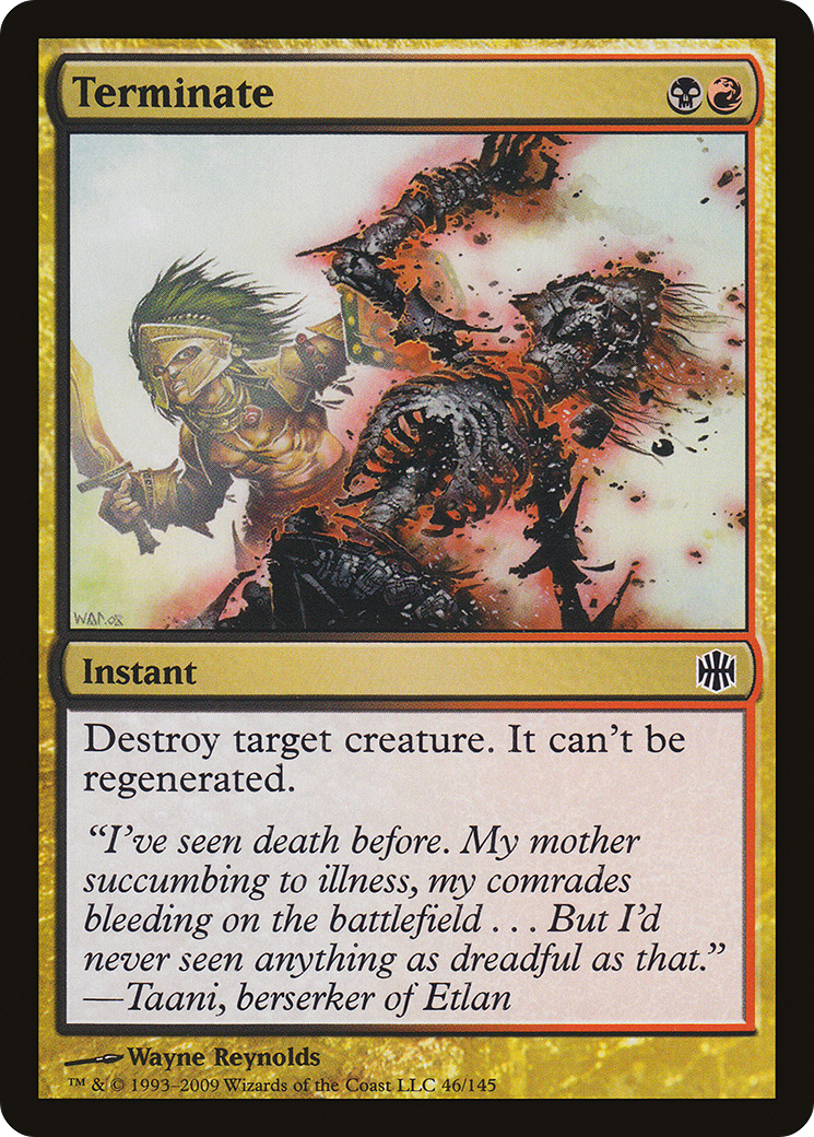 Terminate (ARB-046) [Alara Reborn]