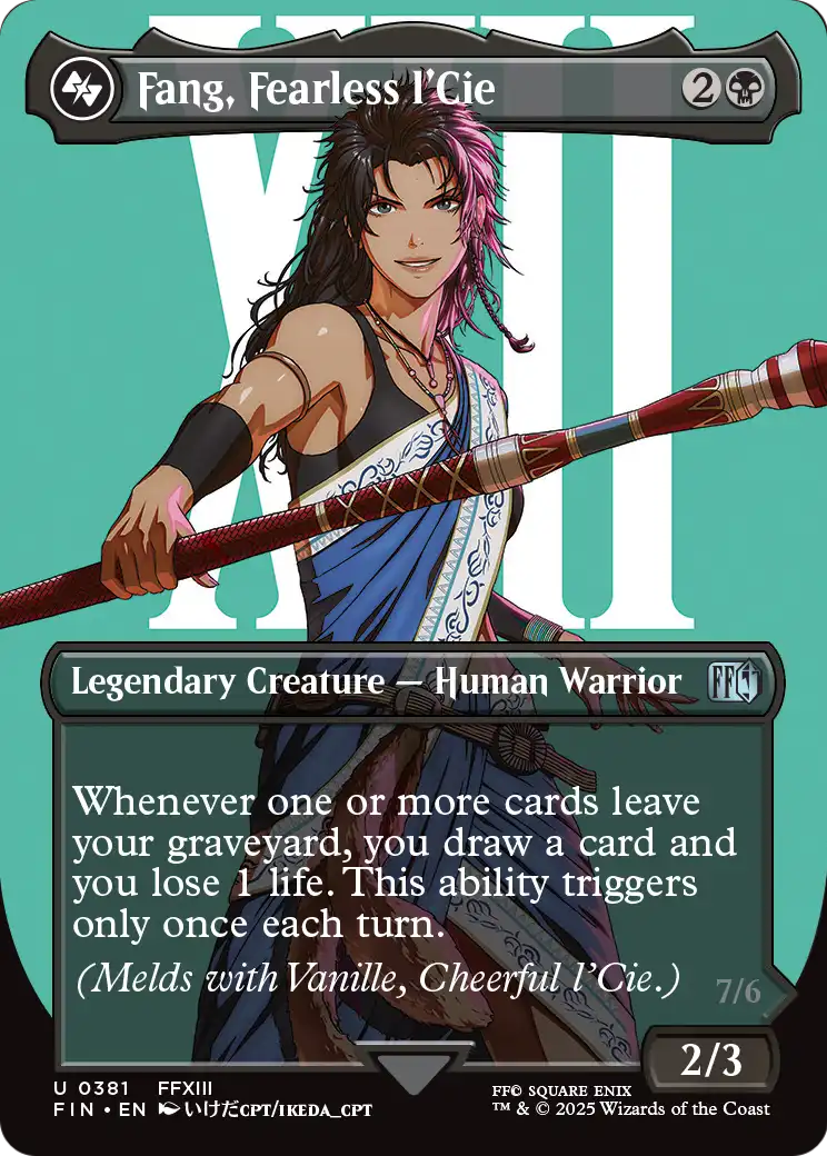 Fang, Fearless l'Cie (Borderless) (FIN-381) [FINAL FANTASY]