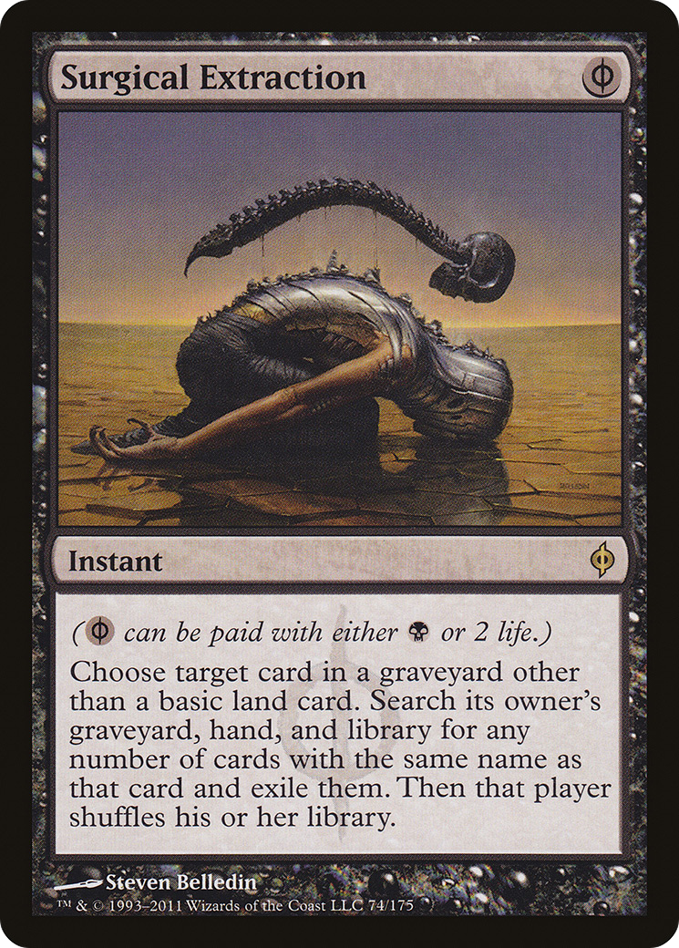 Surgical Extraction (NPH-074) [New Phyrexia] Foil