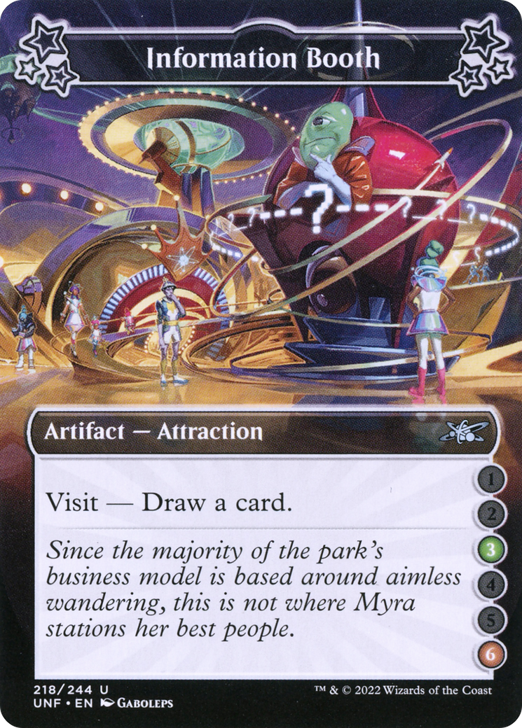 Information Booth (3-6) (UNF-218) [Unfinity] Foil