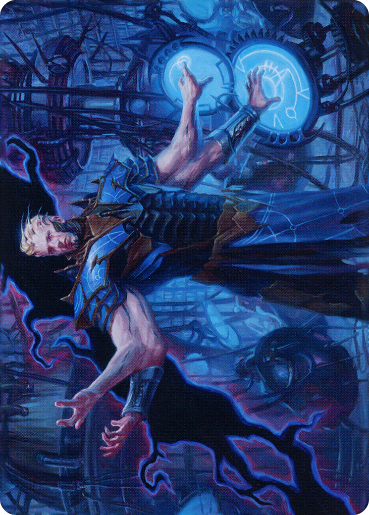 Ertai Resurrected // Ertai Resurrected (ADMU-045) (Borderless) [Dominaria United Art Series]