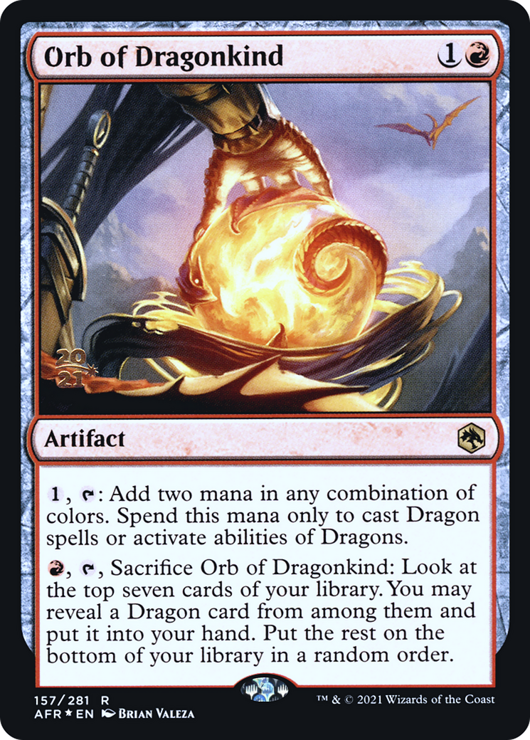 Orb of Dragonkind (PRE-157) [Adventures in the Forgotten Realms Promos] Foil