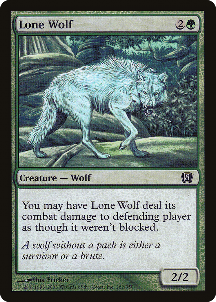 Lone Wolf (8ED-262) [8th Edition]