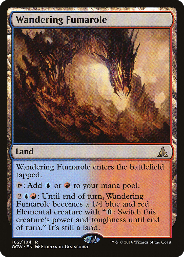 Wandering Fumarole (OGW-182) [Oath of the Gatewatch] Foil