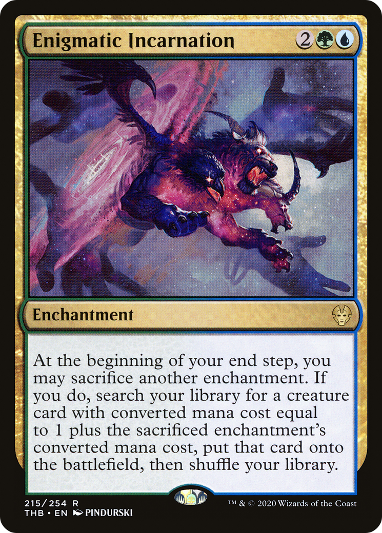 Enigmatic Incarnation (THB-215) [Theros Beyond Death]